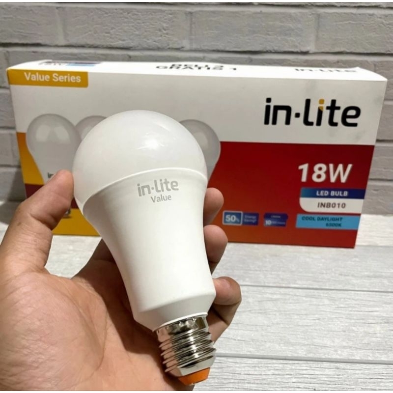 Jual PAKET LAMPU LED INLITE IN LITE 5 7 9 12 15 18 WATT 3PC BONUS 1PC ...