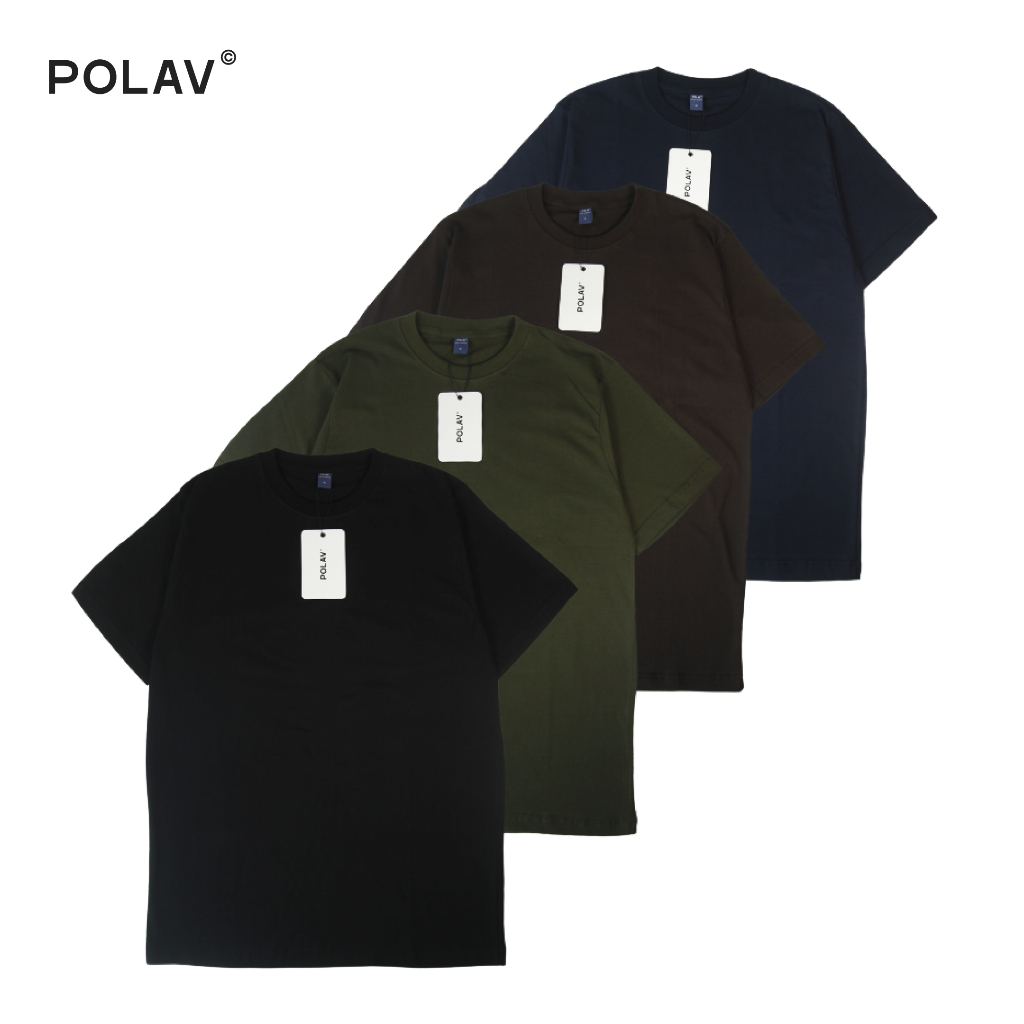 Jual Polav - Kaos Polos Katun Combed 24s Basic Edition | Shopee Indonesia