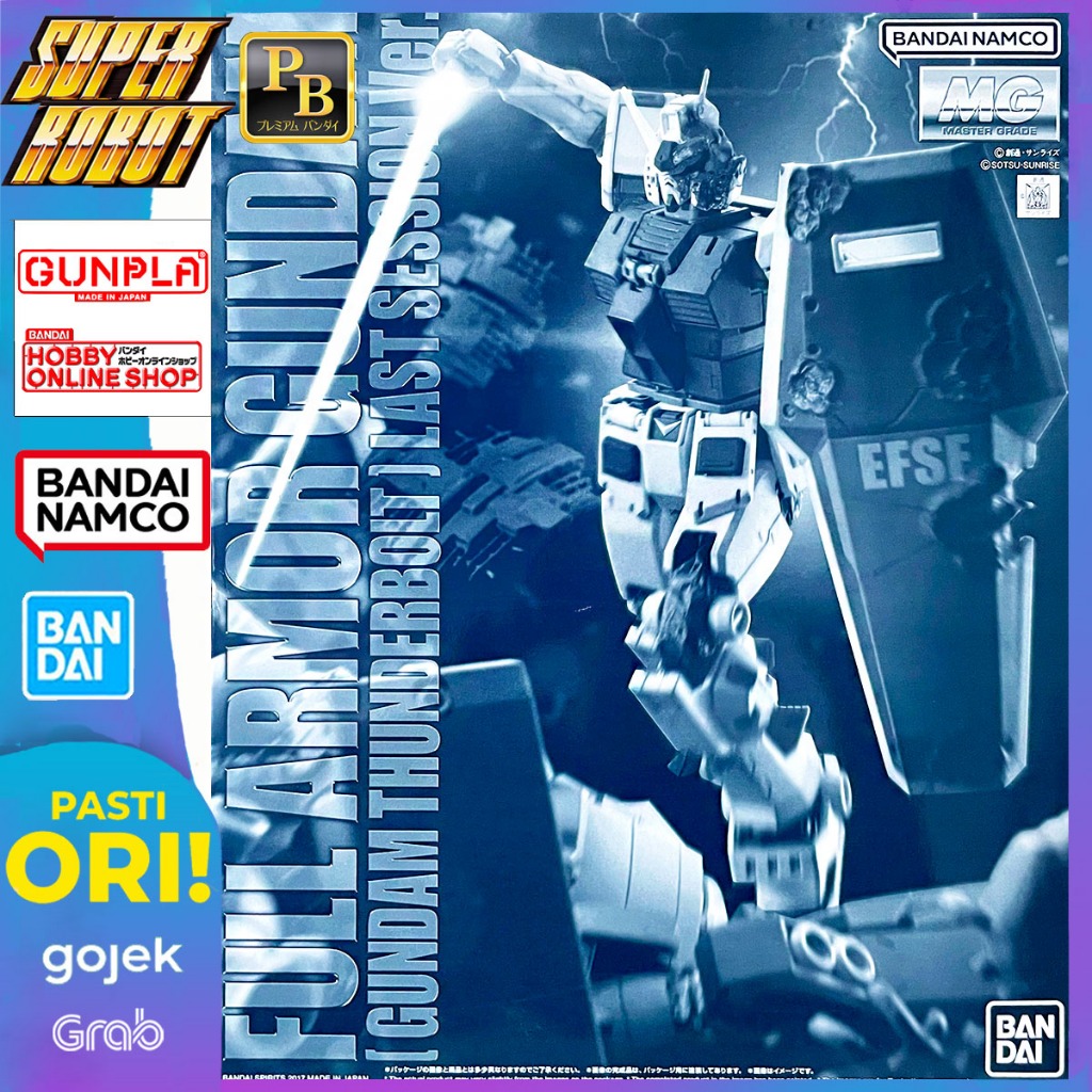 Jual 𝗕𝗔𝗡𝗗𝗔𝗜 MG FA-78 Full Armor Gundam Ver Ka Thunderbolt Last Session ...
