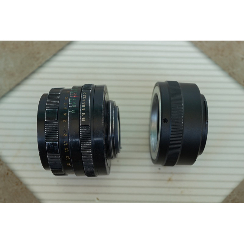 Jual Lensa HELIOS 58mm f2 for sony FE + adapter sony Lensa helios ...