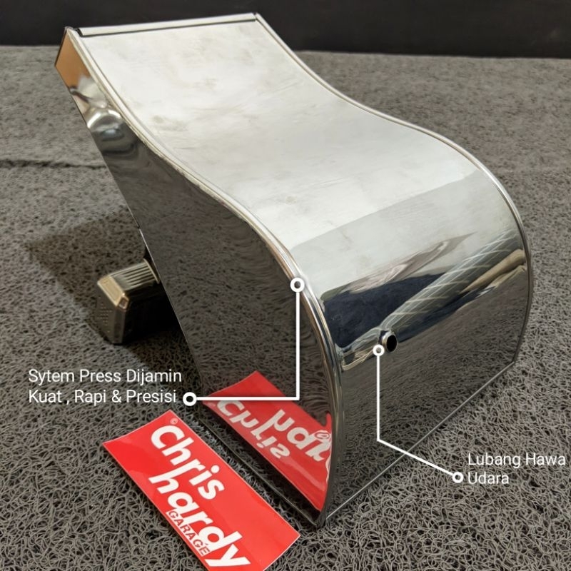 Jual BOX FILTER FIZR TABOKAN STAINLES F1ZR ORIGINAL STAINLESS | Shopee ...
