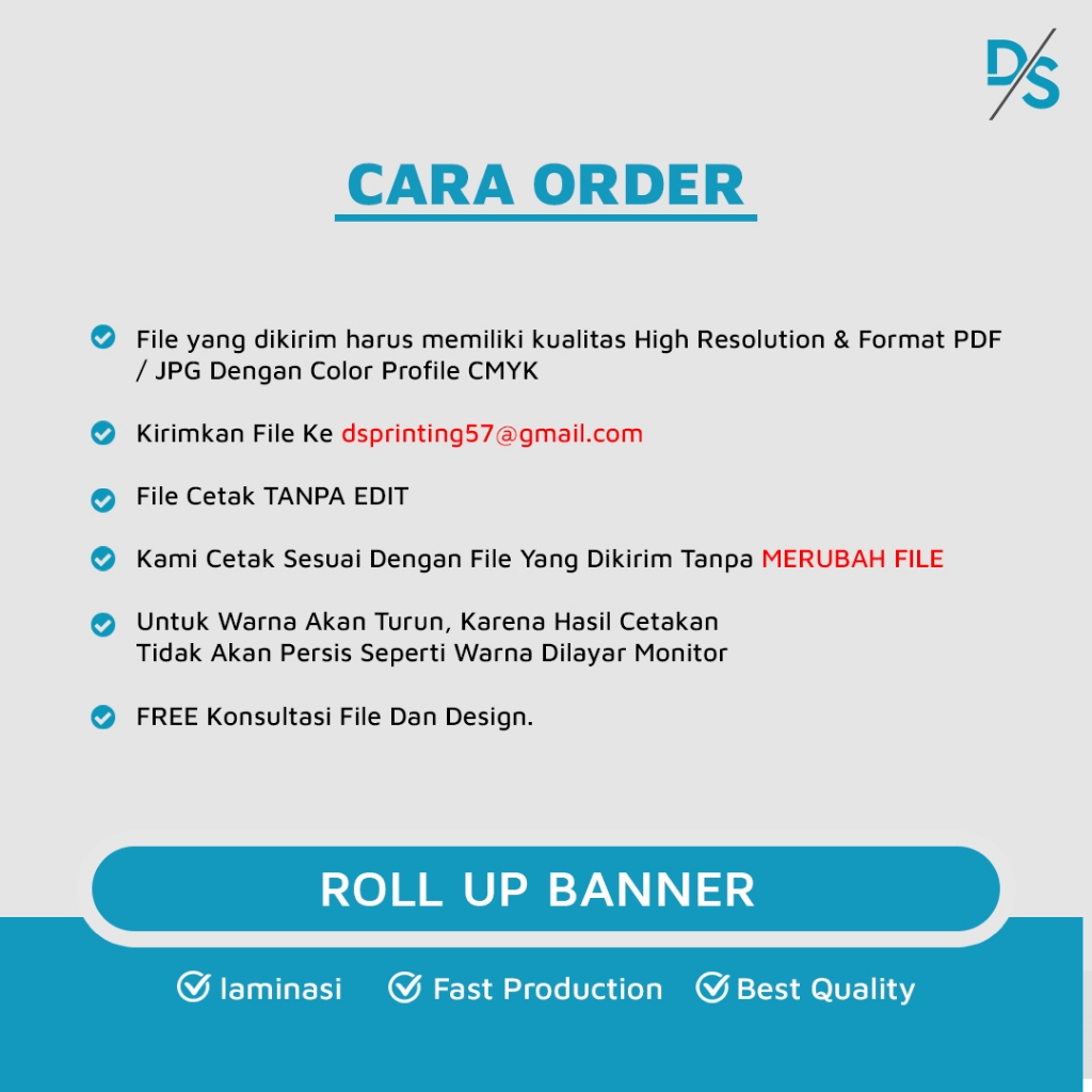 Jual DSPRINTING - Cetak X-banner 60 X 160 Cm / Stand promotion ...