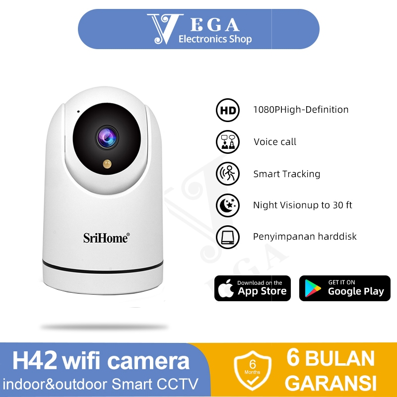 Jual CCTV Indoor H42 PTZ IP Camera 4MP CCTV Wifi IoT Home Automation ...