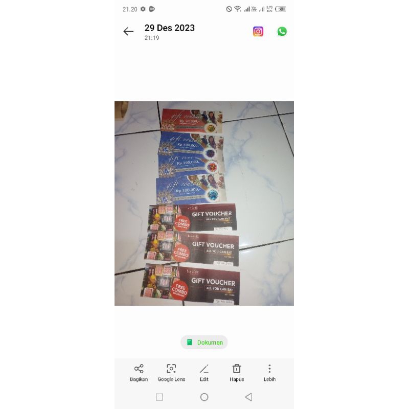 Jual voucer restoran Shabu Ghin (all you can eat) voucer belanja MAP