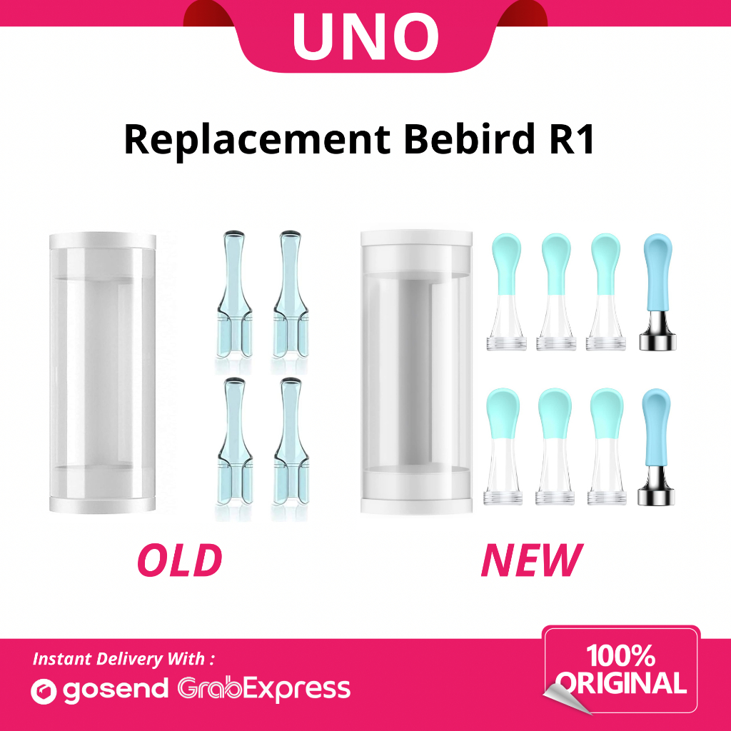 Jual Bebird Ear Cleaner Replacement Tips for M9s R1/T15/X3/D3Pro/R1 New ...