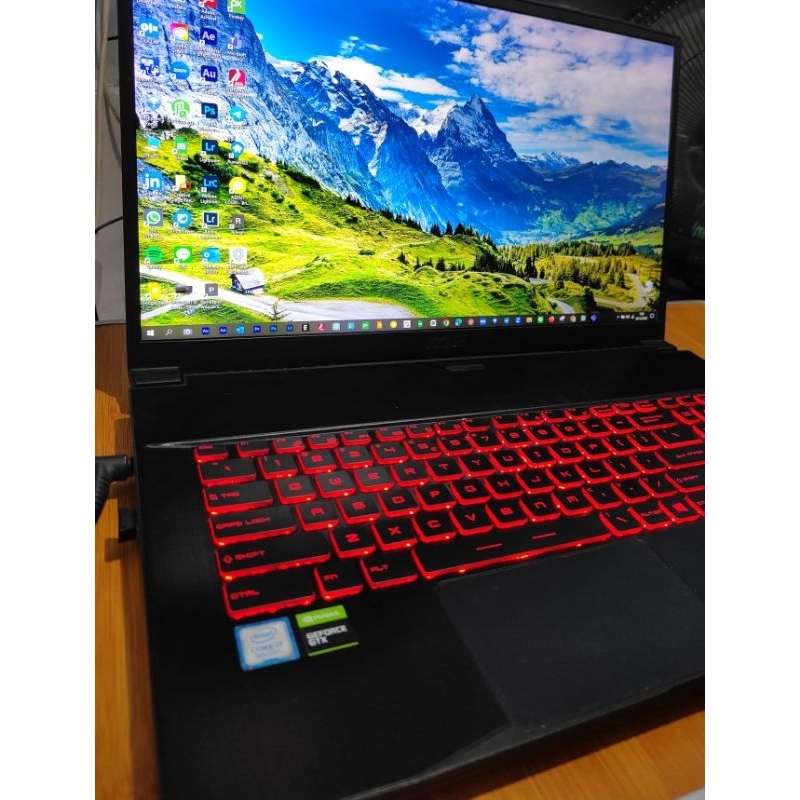 MSI ゲーミングノートPC GF75 Thin しゃべる i7+GTX1650Ti搭載 