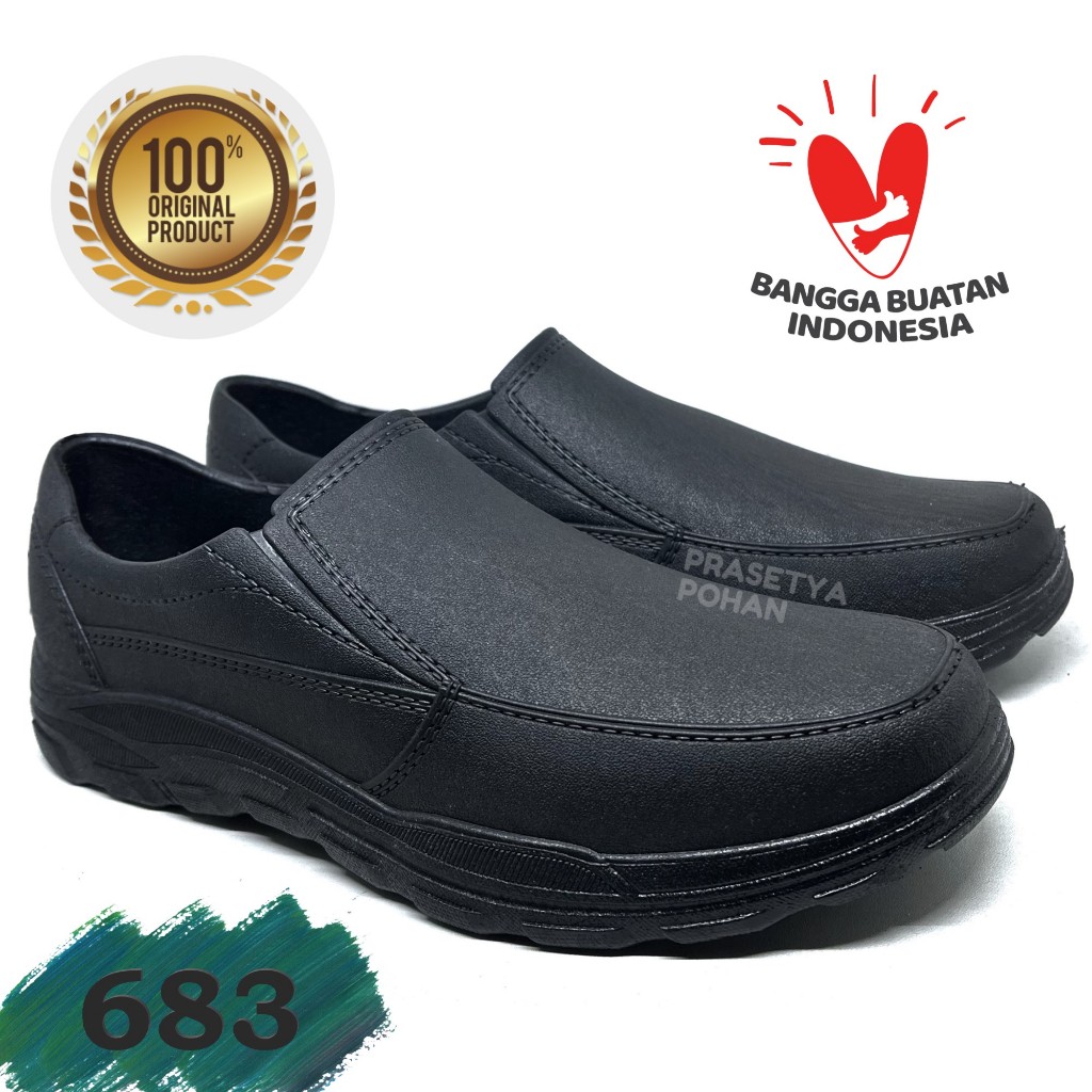 Jual Sepatu Karet Pria Awet - Sepatu Kerja Pria Tahan Air - Sepatu