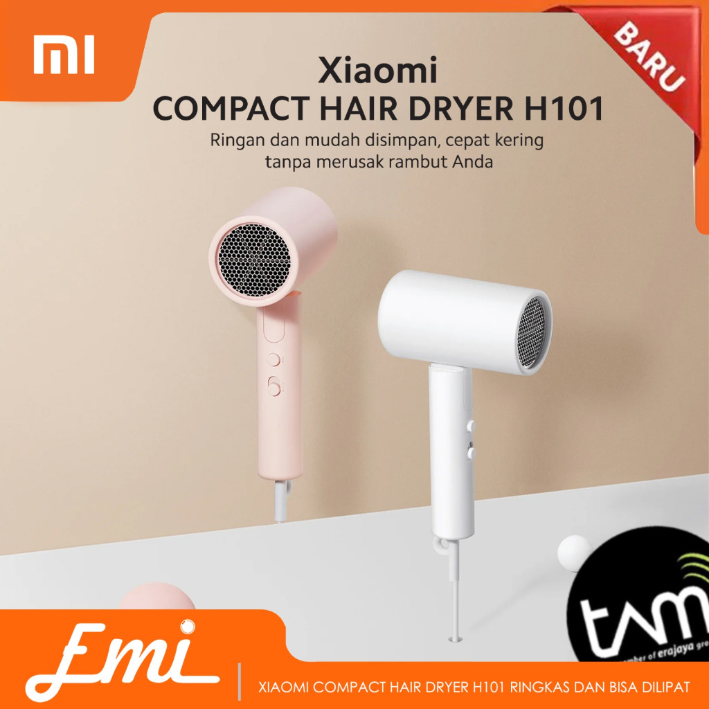 Jual Mijia Hair Dryer Portable Foldable H101 Pengering Rambut ...