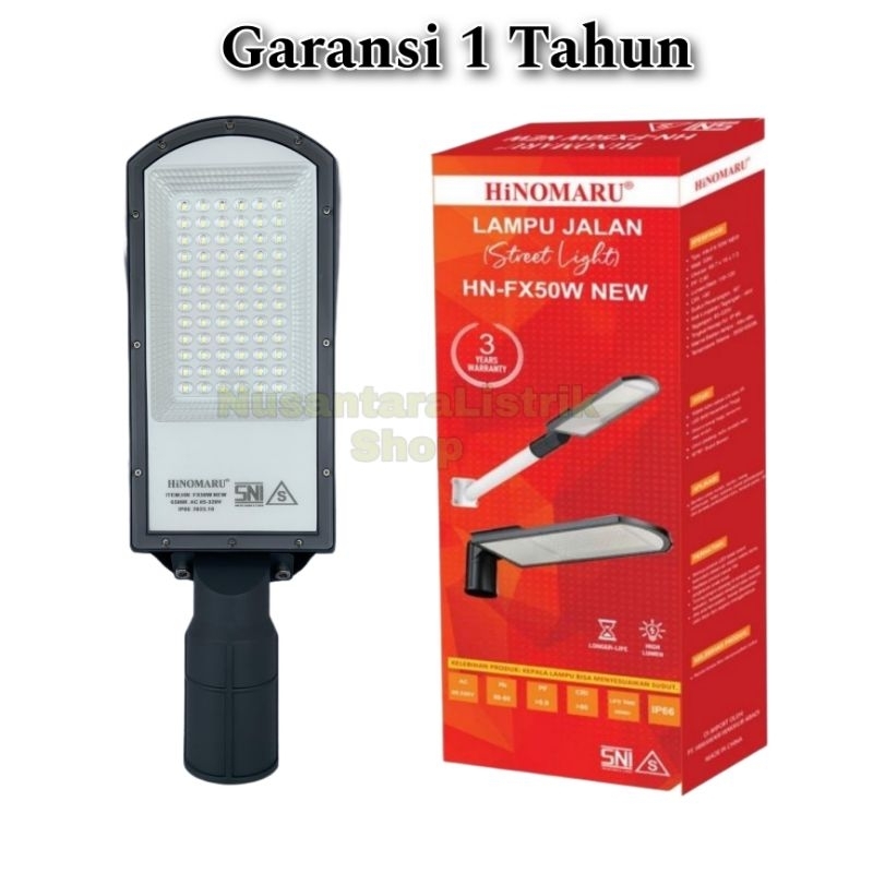 Jual Hinomaru Lampu Jalan Pju Led Hn Fx50w 50watt New Street Light