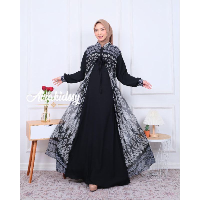 Jual GAMIS DEWASA MODEL SABYAN CERUTY ETNIK MIX CRINGKEL POLOS Shopee