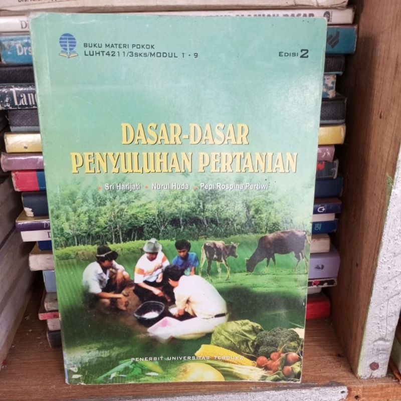 Jual Buku Dasar Dasar Penyuluhan Pertanian Karangan Sri Harjati. Nurul ...