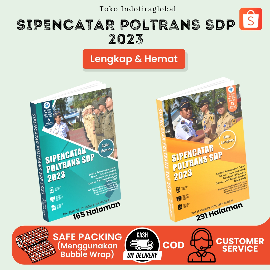 Jual TERBARU! Buku SIPENCATAR POLTRANS SDP 2024 (Edisi Lengkap & Edisi ...