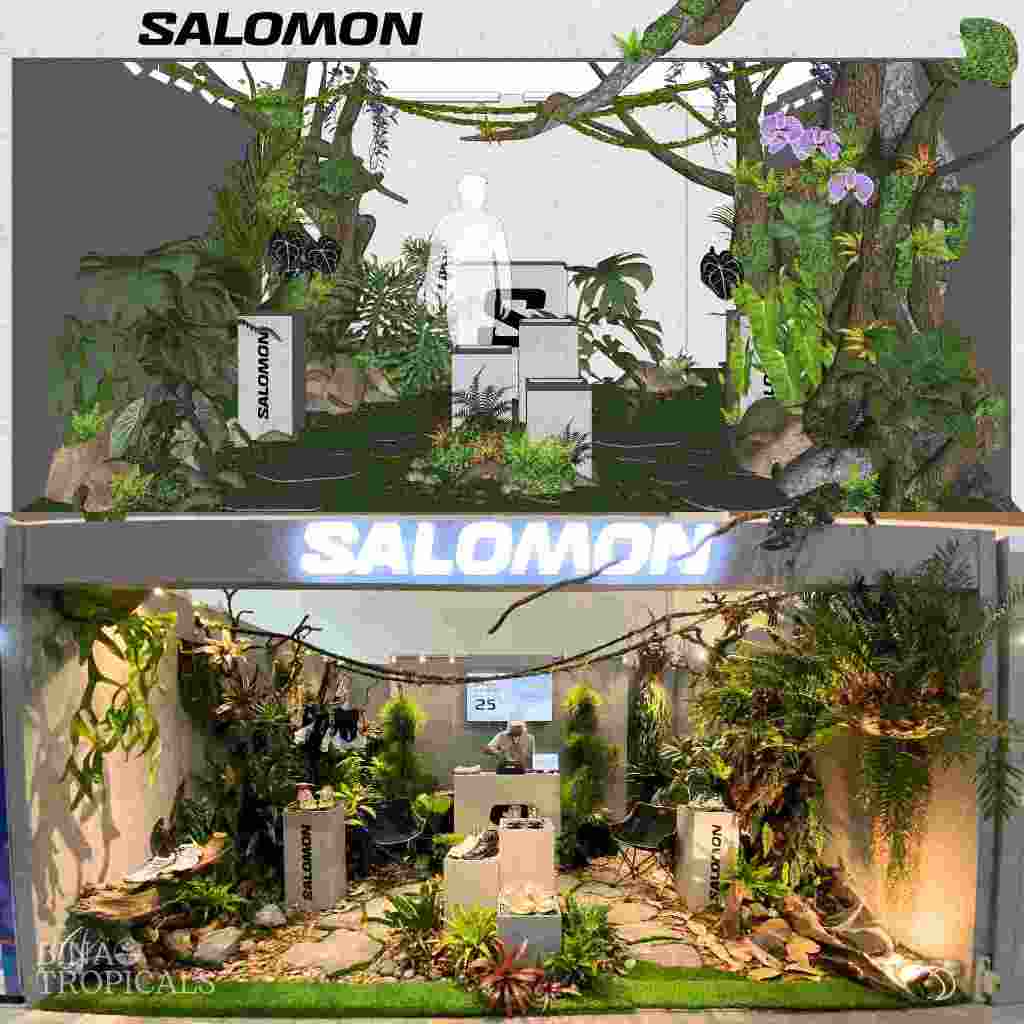 Jual Jasa dekorasi Booth pameran dengan tema urban jungle | Dekorasi