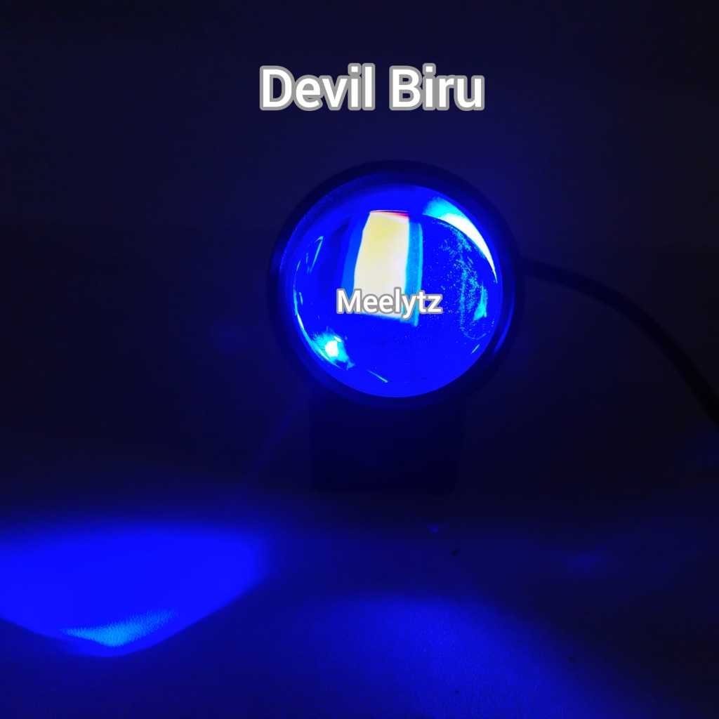 Jual Ibright Lampu Tembak Led Laser Cut Off Plus Devil Rgb Jauh Dekat Putih Kuning Waterproof