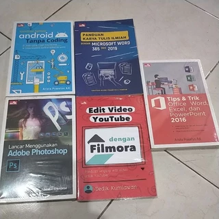 Buku KOMPUTER / TEKNOLOGI / PHOTOSHOP / MICROSOFT WORD / MICROSOFT EXCEL / MICROSOFT POWER POINT / MICROSOFT ACCESS / WORDPRESS / CORELDRAW / WEEBLY