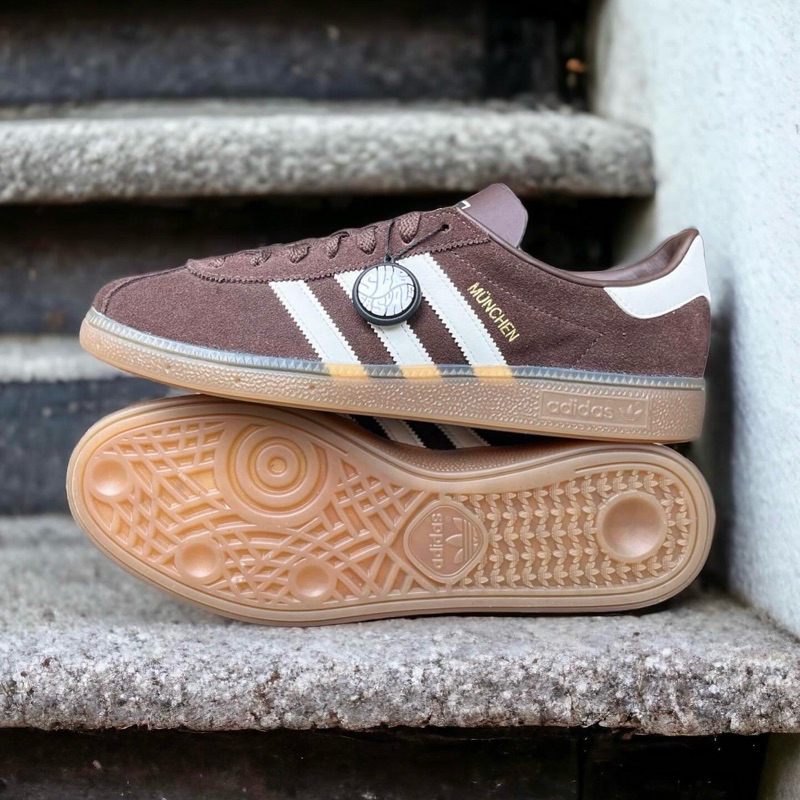 Jual Adidas Munchen Original - Brown ( GW1401 ) | Shopee Indonesia