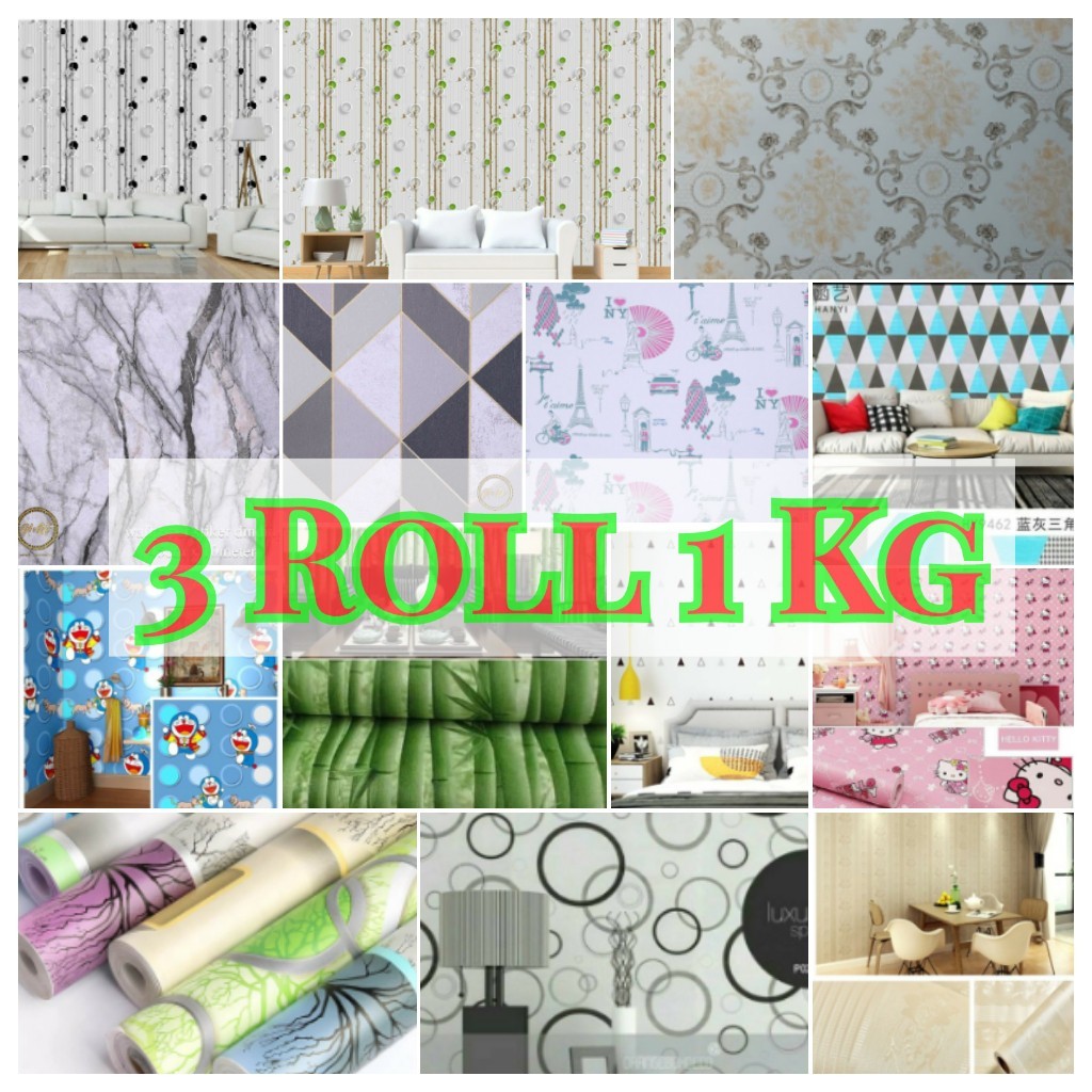 Jual Wallpaper Dinding Kamar Tidur Wallpaper Tembok Ruang Tamu ...