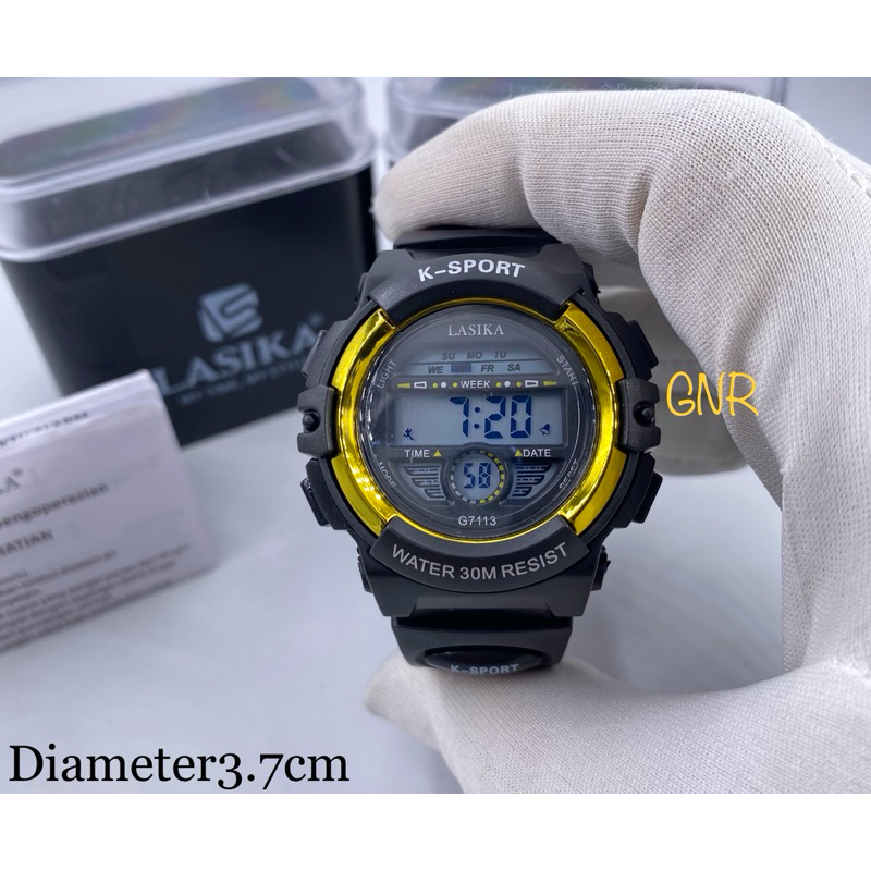 Jual JAM TANGAN ANAK TK/SD/SMP DIGITAL WARNA LASIKA WATER | Shopee ...