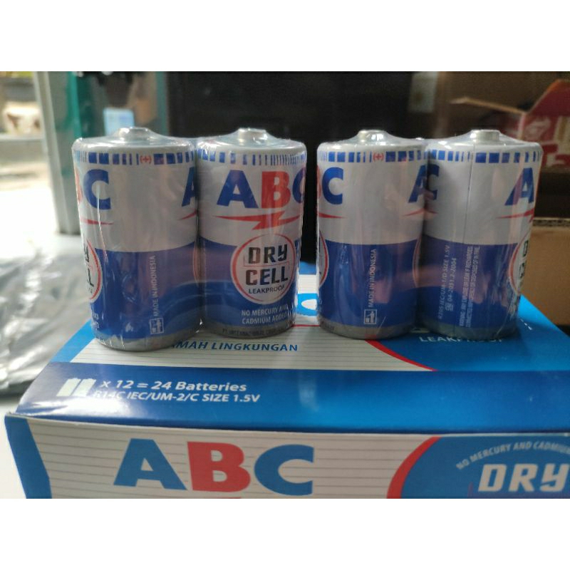 Jual batrai abc r14 / tanggung ( 1box isi 24pcs ) | Shopee Indonesia