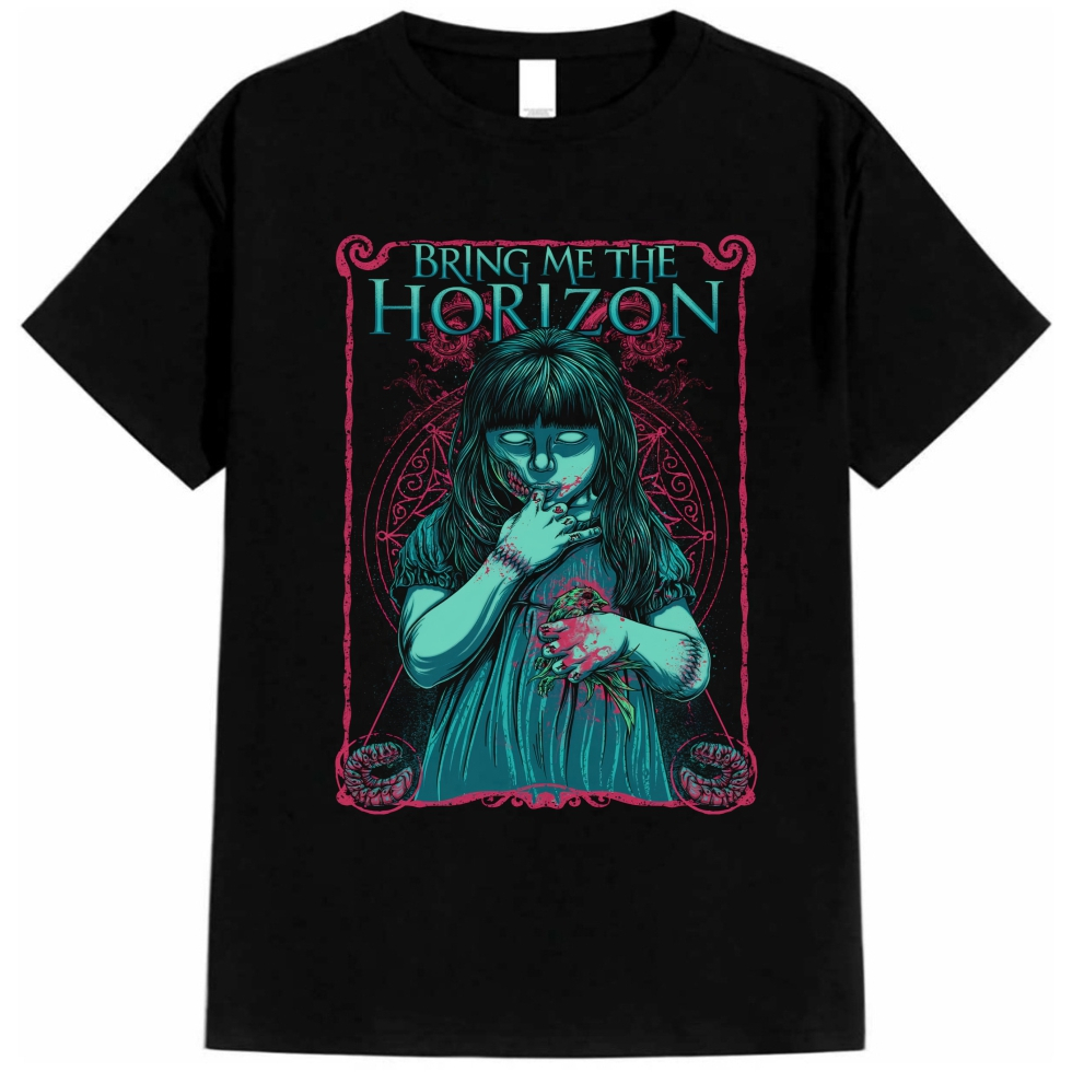 T-shirt Nera Bring Me The Horizon - Energia E Innovazione Del Metalcore - Foto 10