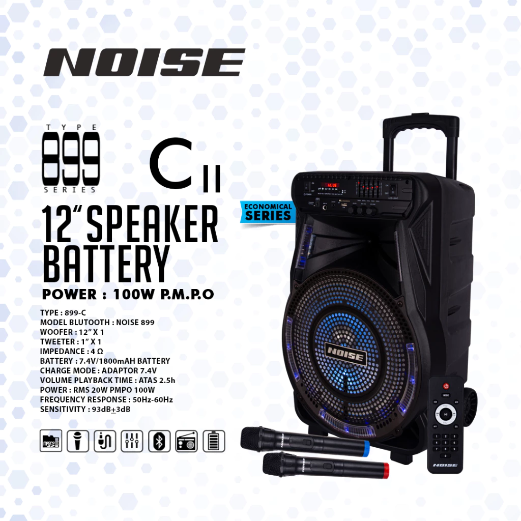 speaker portable noise