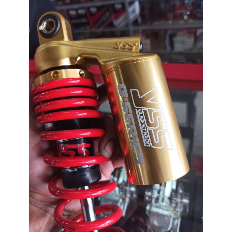 Jual shock belakang YSS G series black gold 280mm JupiterZ | Shopee ...