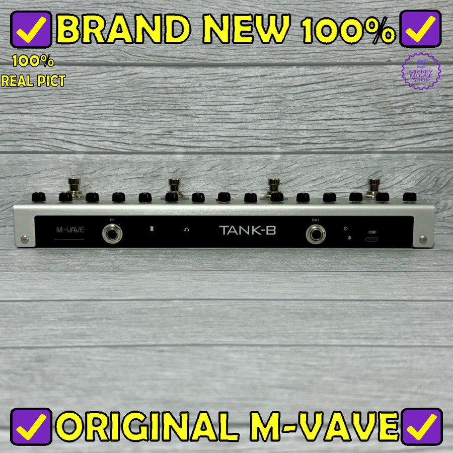 Jual Efek Bass M-VAVE TANK-B Multi Effects Soundcard