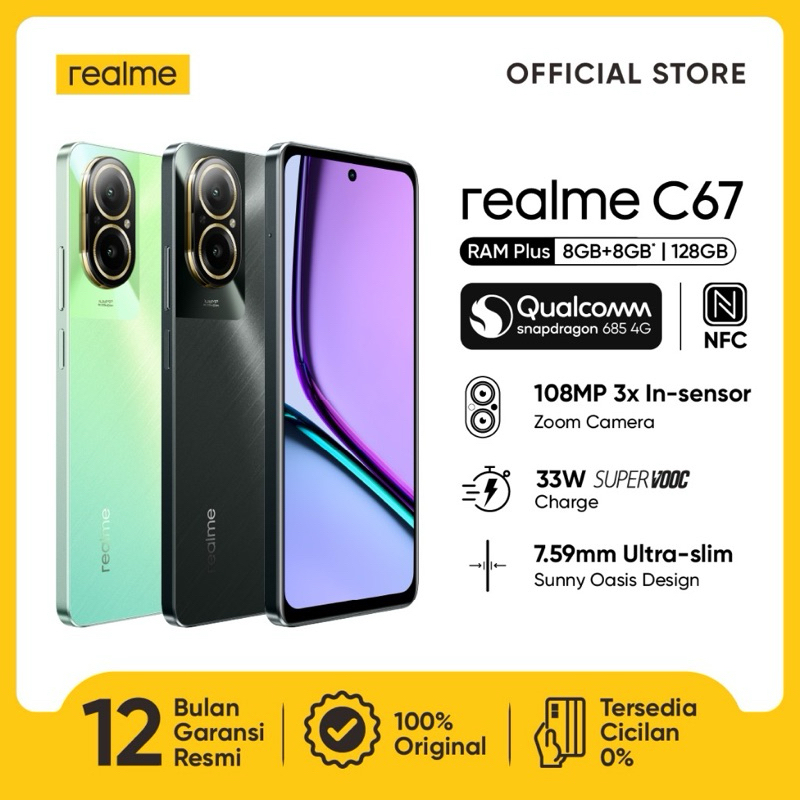 Camera Realme 3x Zoom Realme C53 4GB/128GB 5000mAh Battery 108MP