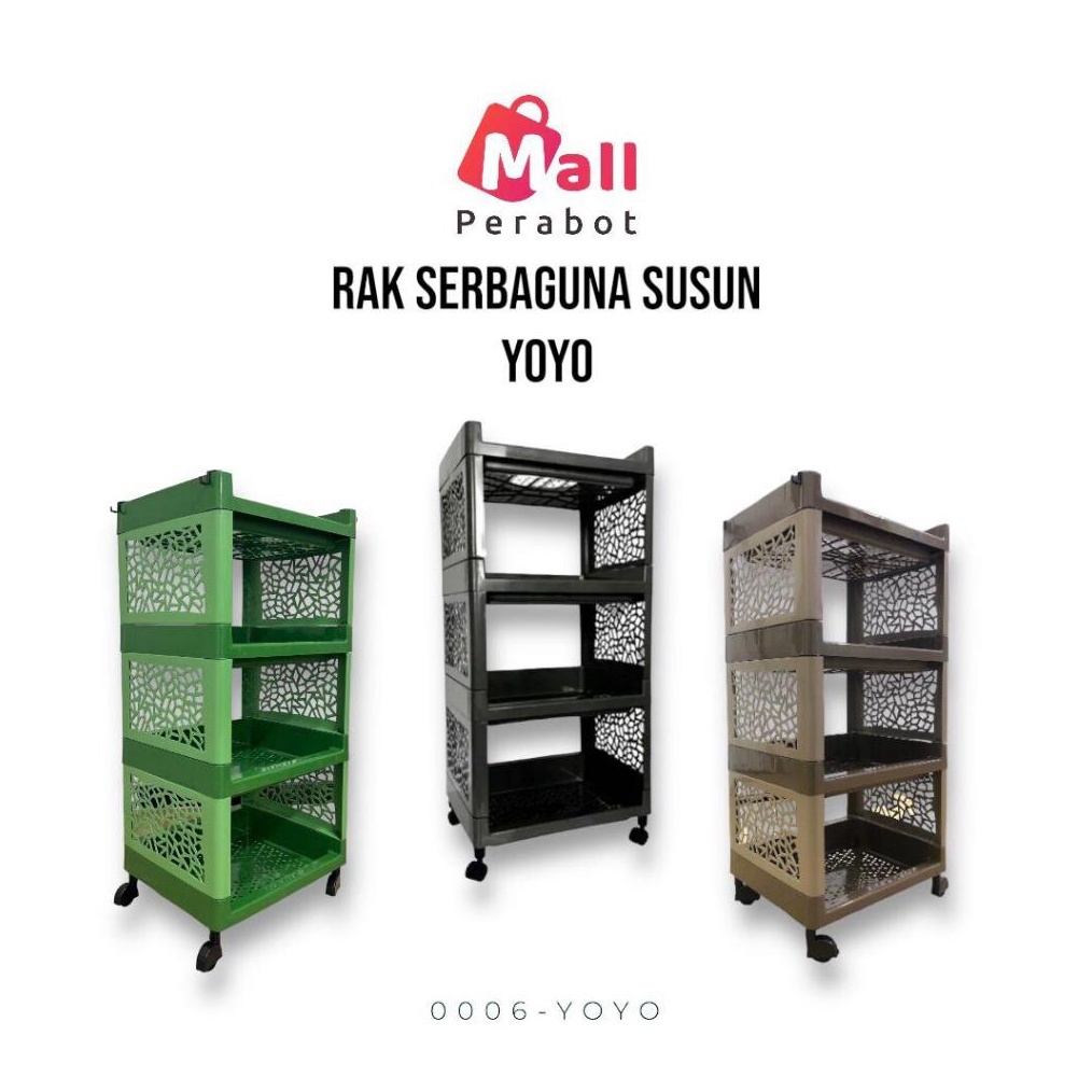 Jual Harga Termurah Mall Perabot Rak YOYO plastik Serbaguna Persegi ...