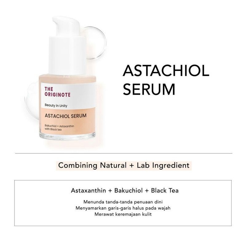 Jual The ORIGINOTE Serum ALL VARIANT / Bright B3 / Acne B5 / Ceratides ...