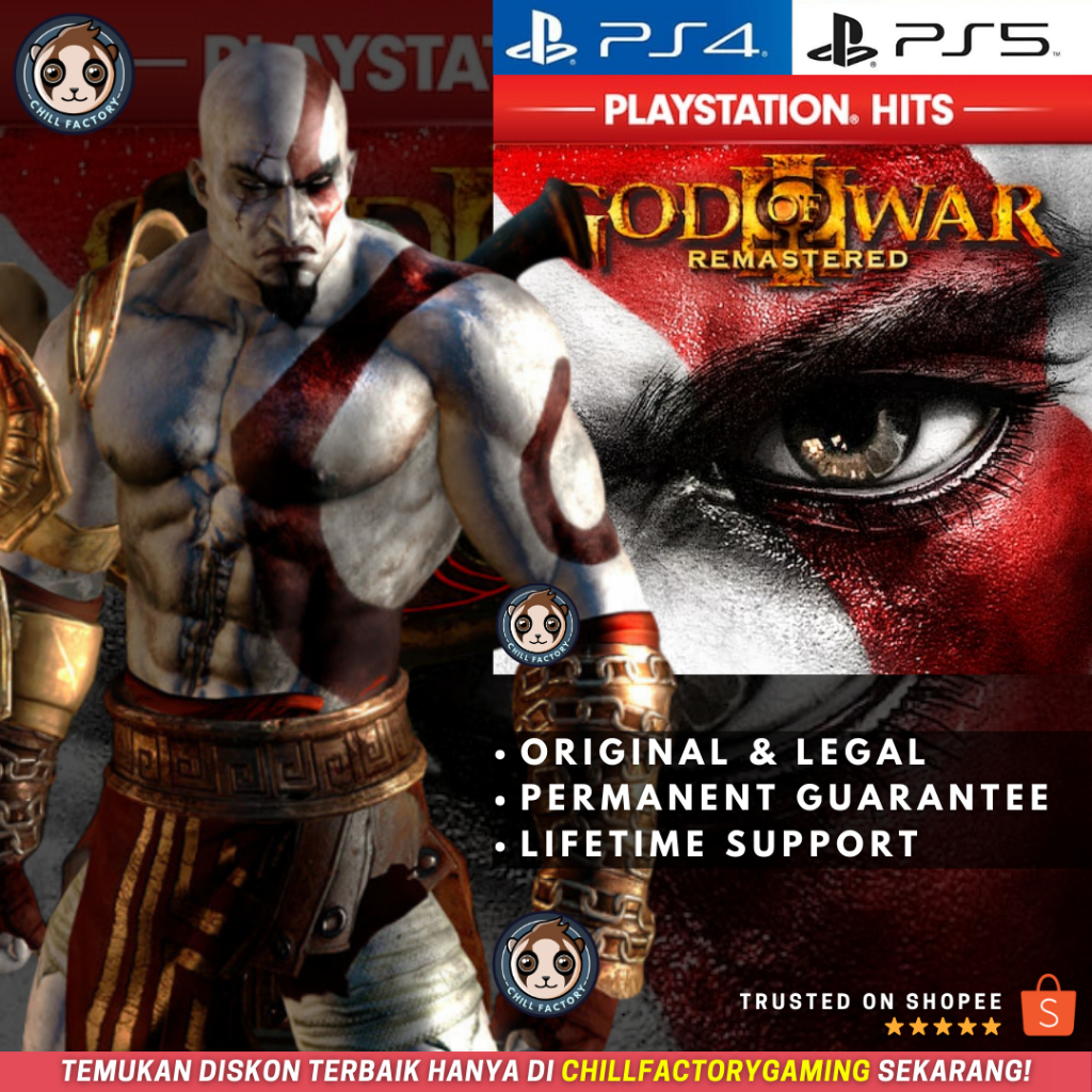 Jual God Of War III Remastered PS4 PS5 | Shopee Indonesia