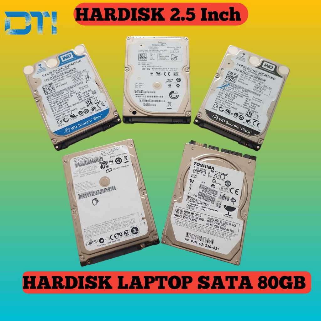 Jual Harddisk sata 2,5'' Inch 100GB 120GB 160GB 200GB | Shopee Indonesia