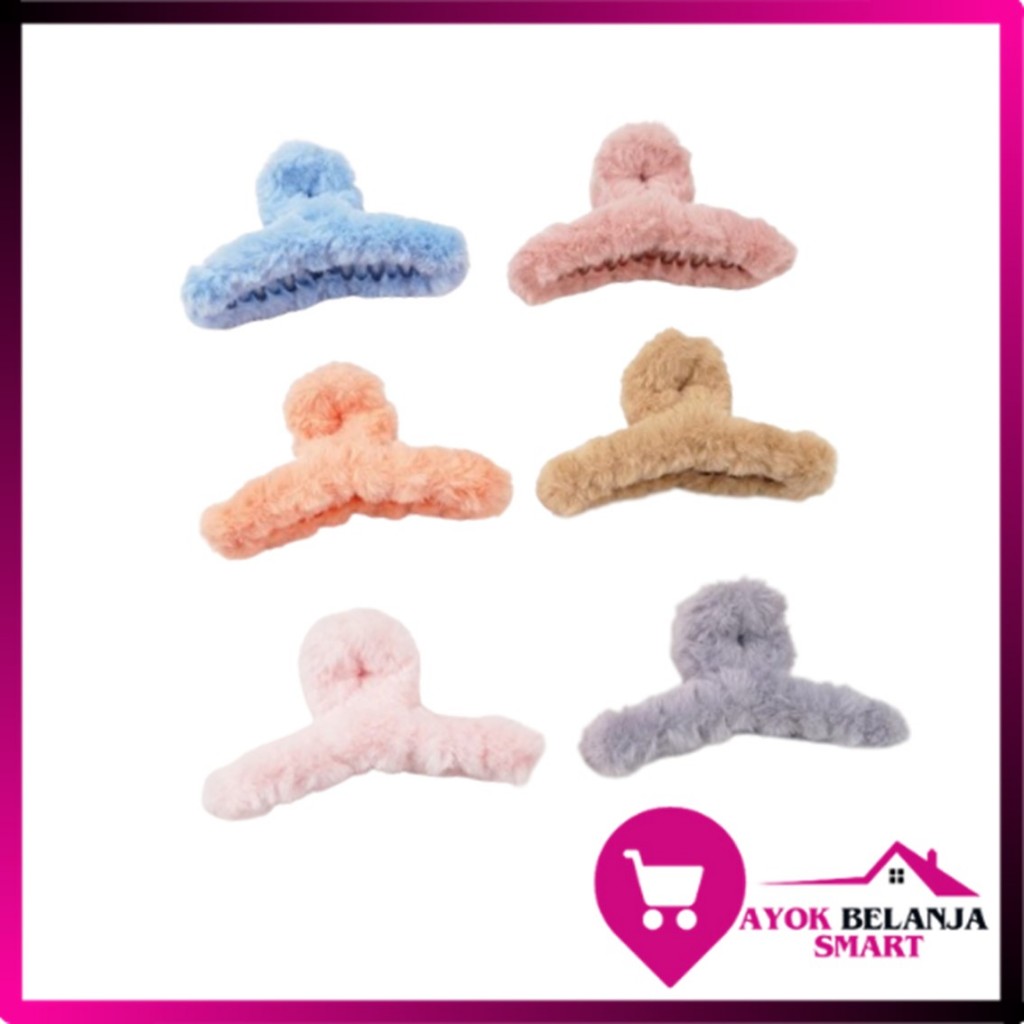 Jual ABS Jepitan Rambut Salon Slim Bulu Halus Jedai Wanita Bahan Bulu ...