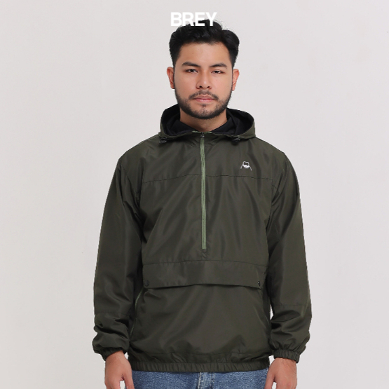 Jual BREY Jaket Pria Cagoule Anorak Parasut Premium Original Maze ...