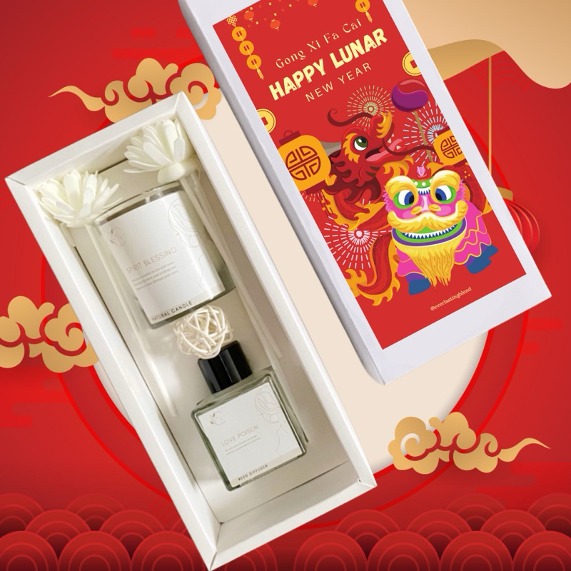 Jual Hampers Reed Diffuser dan Natural Candle Pengharum ruangan Gift ...