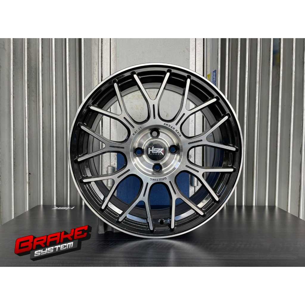 Jual VELG RACING HSR RAI-S5 R17 PCD 4X100 COCOK MOBIL JAZZ, YARIS ...