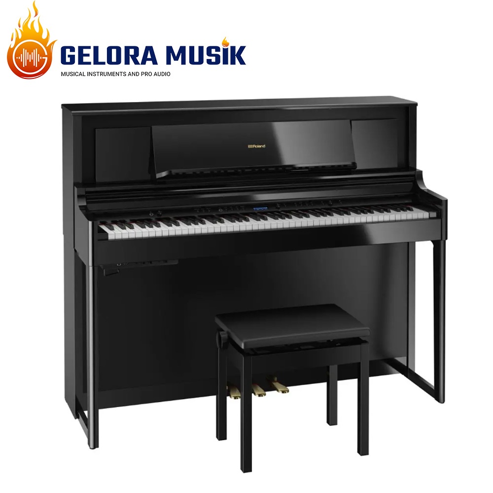 Jual Digital Upright Piano Roland LX706 - Polished Ebony | Shopee Indonesia