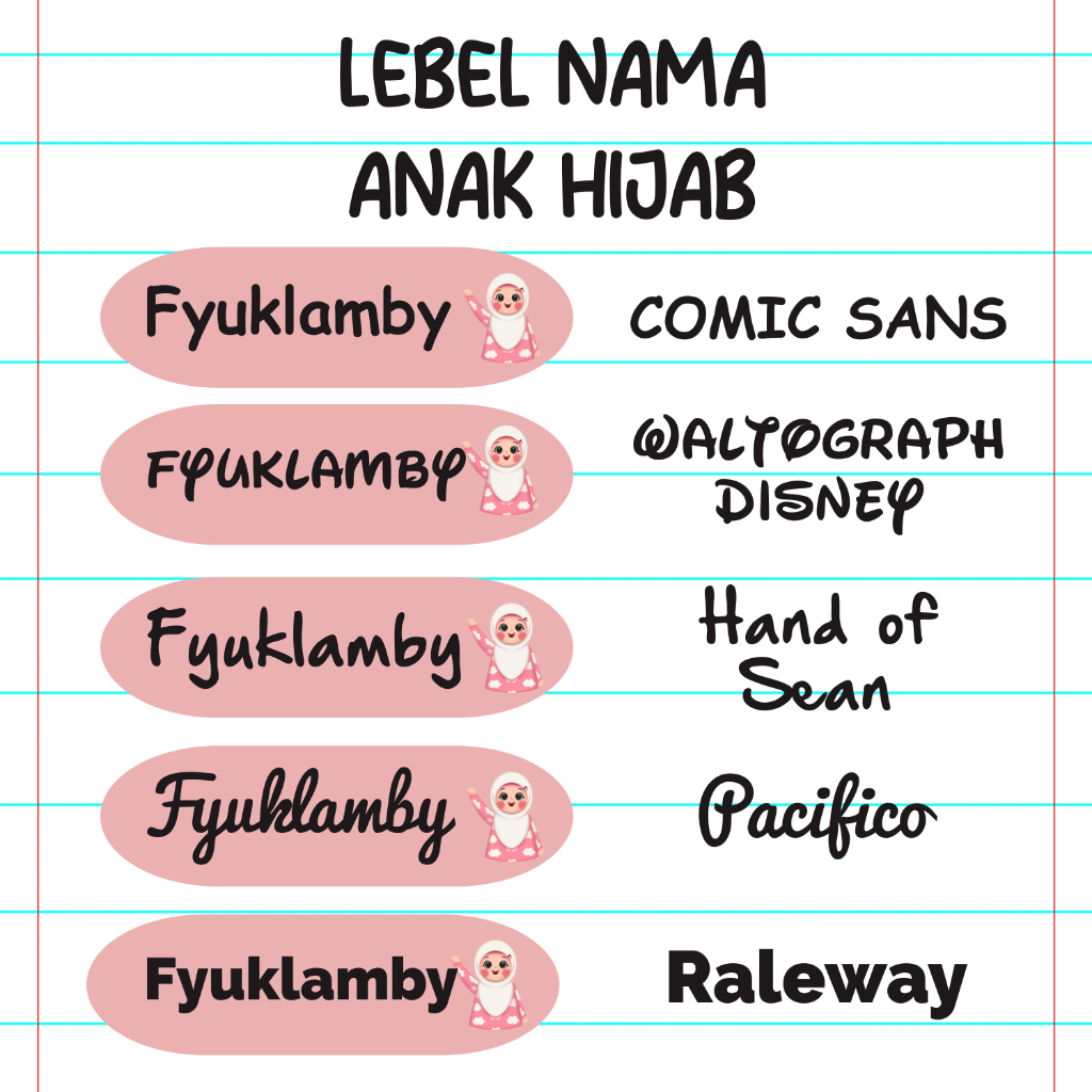 Jual SABLON DTF STIKER LABEL NAMA KARAKTER KAOS PRINTING DTF PER 50 PCS ...