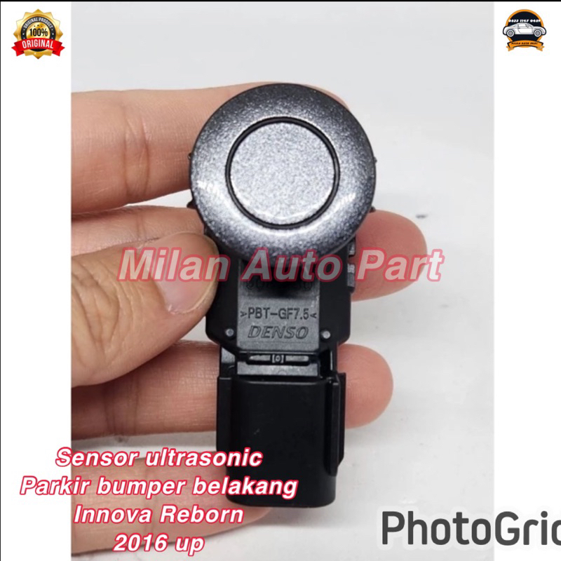 Jual Sensor ultrasonic parkir bumper belakang mundur Innova Reborn 2016 ...