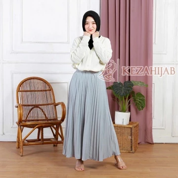 1104 Rok Plisket Wanita Premium Rok Plisket Mayung Wanita Dewasa