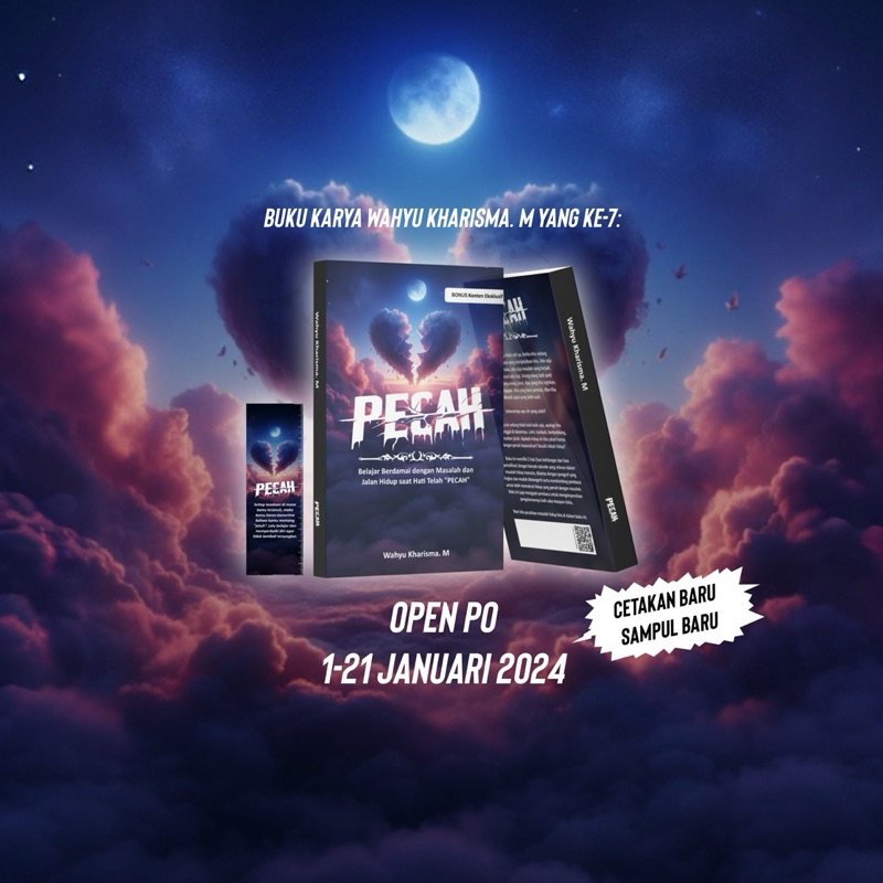 Jual Buku “pecah” Buku Islami Motivasi Hijrah Cara Berdamai Dengan