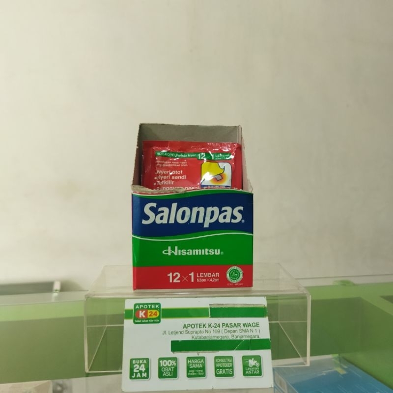 Jual Salonpas Koyo Merah Hot 1 Sachet Isi 12 Lembar Per Pcs Shopee