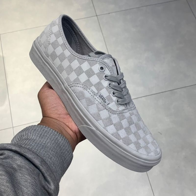 VANS AUTHENTIC MONO CHECKERBOARD GREY