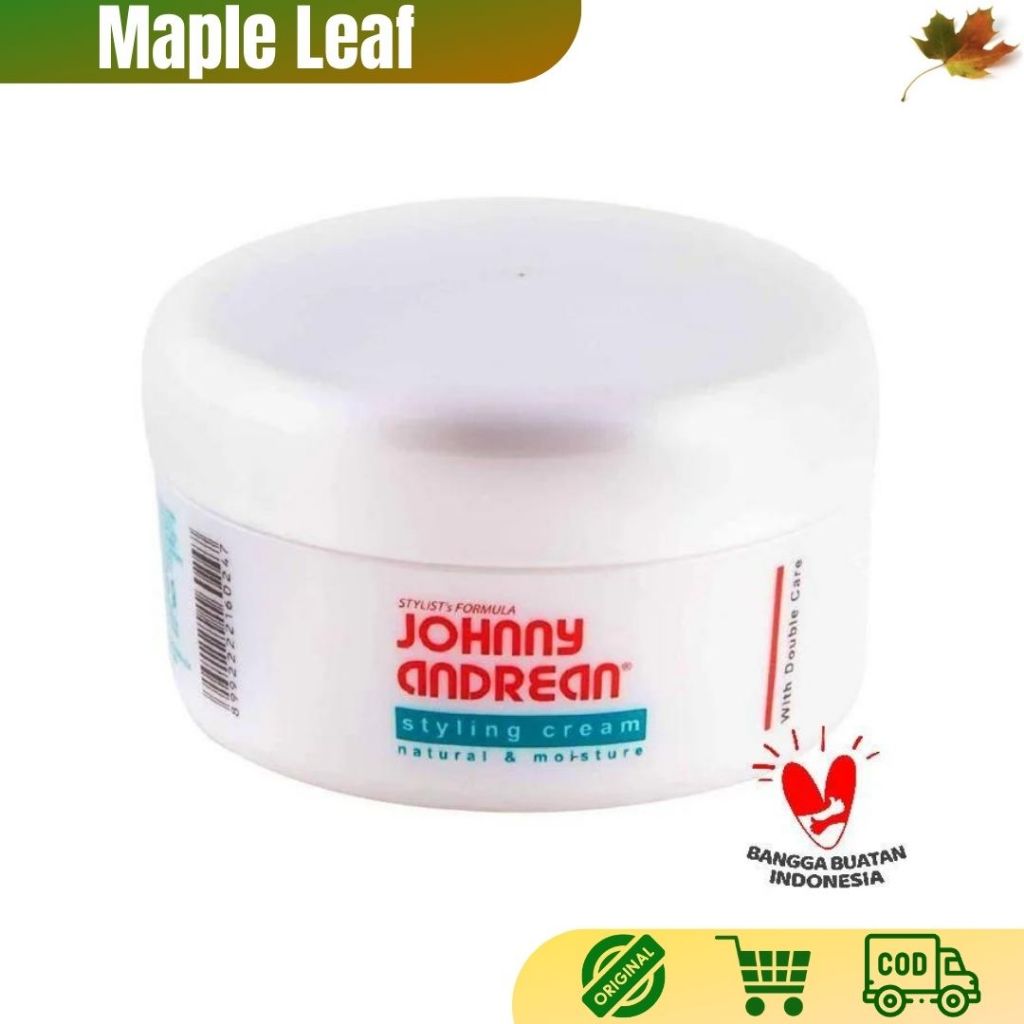 Jual Johnny Andrean Hair Styling Cream 125g Shopee Indonesia