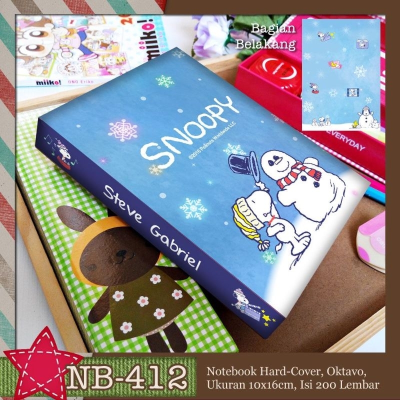 Jual Notebook Peanuts Snoopy | Shopee Indonesia