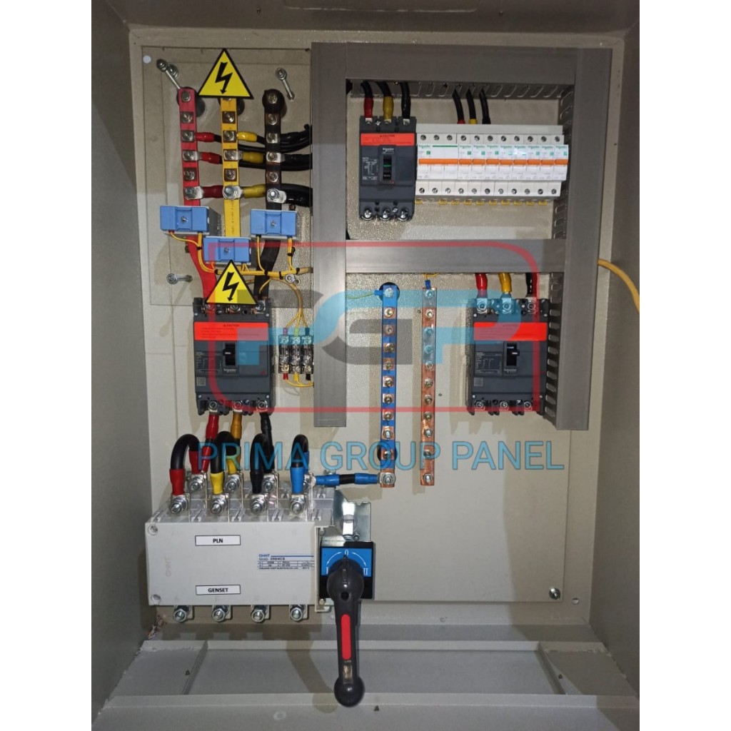 Jual Panel Listrik Change Over Switch Manual 4P Daya 131KVA 250A ...