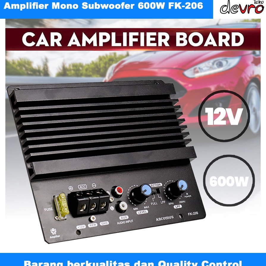 Jual STn Power Amplifier Mono Car Audio Amplifier Board Player Bass