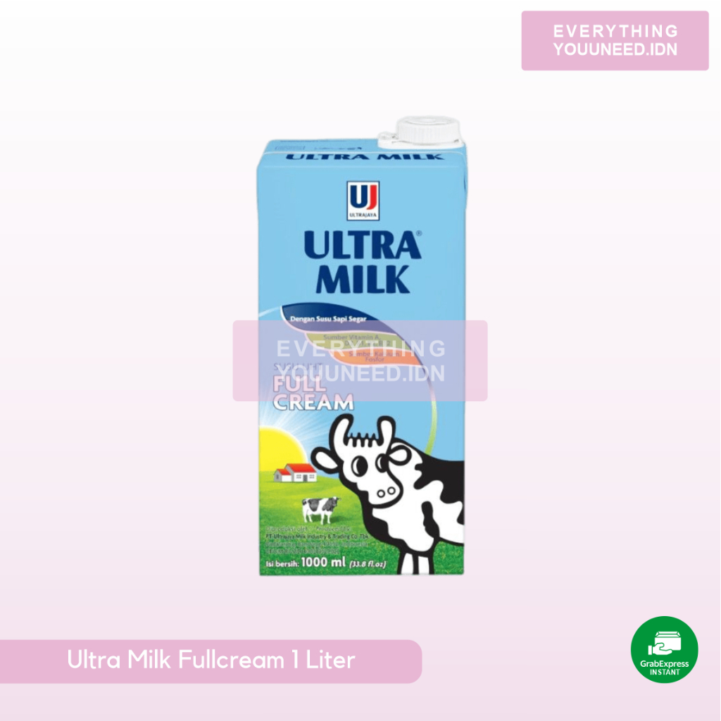 Jual Ultra Milk Full Cream 1000ml Shopee Indonesia