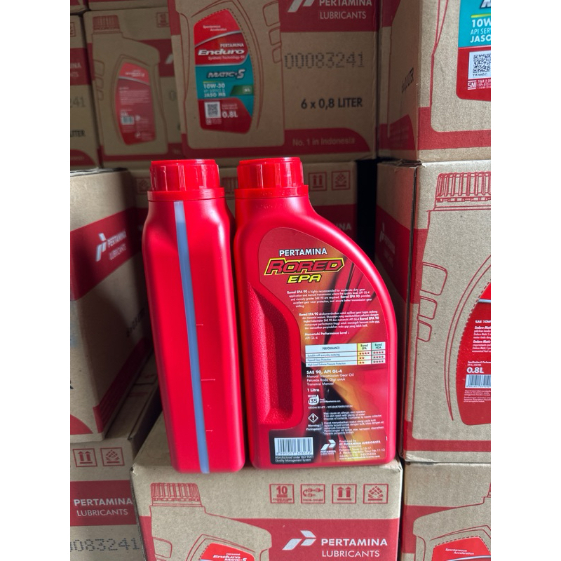 Jual Oli Gardan Pertamina Rored Epa 90 API GL-4 kemasan 1 liter ...
