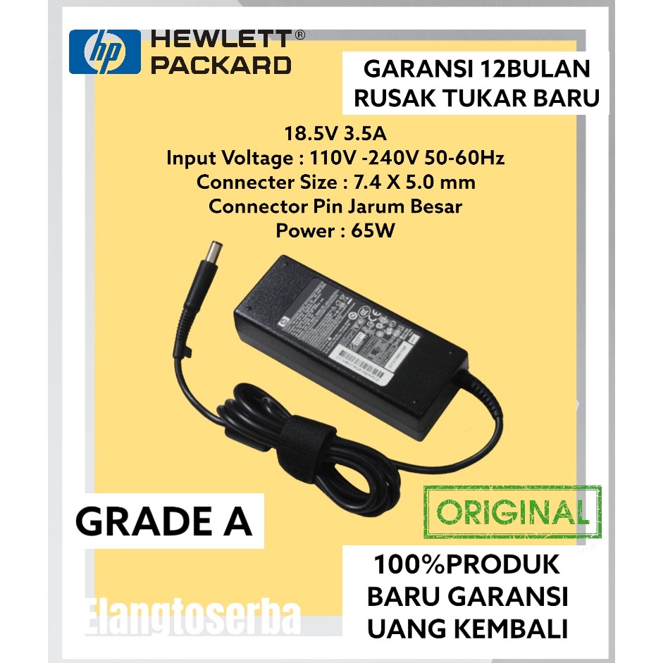 AC Adapter Charger For Compaq Presario CQ61 CQ62 CQ60 CQ60Z CQ40 - Foto 8